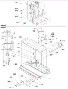 09 - Machine Compartment Assembly parts for Amana Refrigerator ARB210BAW / PARB210BAW1 from AppliancePartsPros.com