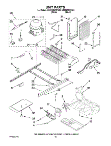 09 - Unit Parts parts for Maytag Refrigerator ASD2520WRB00 from AppliancePartsPros.com