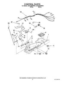 11 - Control Parts parts for Maytag Refrigerator ASD2520WRB00 from AppliancePartsPros.com