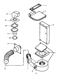 08 - Ventilation Parts parts for Amana Range ARDS801WW / P1131938N from AppliancePartsPros.com