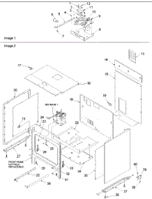 02 - Cabinet parts for Amana Range ARDS802E / P1131948N E from AppliancePartsPros.com