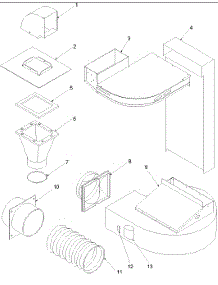 08 - Ventilation Parts parts for Amana Range ARDS802SS / P1131947NSS from AppliancePartsPros.com