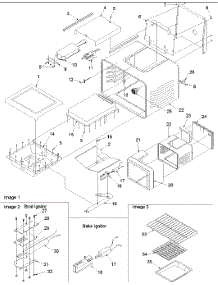 03 - Cavity parts for Amana Range ARG7102W / P1143399N W from AppliancePartsPros.com