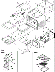 03 - Cavity parts for Amana Range ARG7200L / P1143331N L from AppliancePartsPros.com