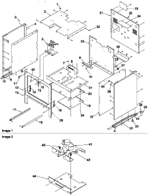 02 - Cabinet parts for Amana Range ARG7600WW / P1143321NWW from AppliancePartsPros.com