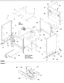 02 - Cabinet parts for Amana Range ARG7600WW / P1143387NWW from AppliancePartsPros.com