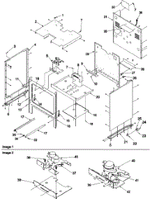 02 - Cabinet parts for Amana Range ARG7800E / P1143365N E from AppliancePartsPros.com