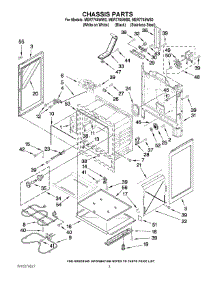 03 - Chassis Parts parts for Maytag Range MER7765WW0 from AppliancePartsPros.com