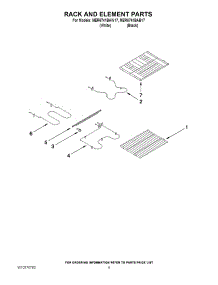 06 - Rack And Element Parts parts for Maytag Range MER6741BAW17 from AppliancePartsPros.com