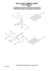 06 - Rack And Element Parts parts for Maytag Range MER6751AAB23 from AppliancePartsPros.com