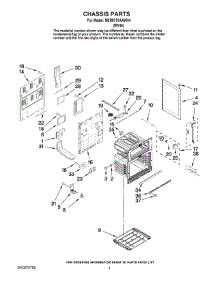 03 - Chassis Parts parts for Maytag Range MER6751AAW24 from AppliancePartsPros.com