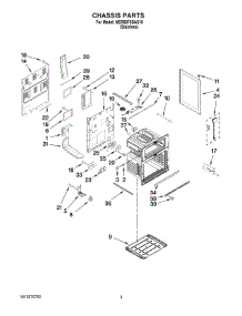 03 - Chassis Parts parts for Maytag Range MER6875BAS18 from AppliancePartsPros.com