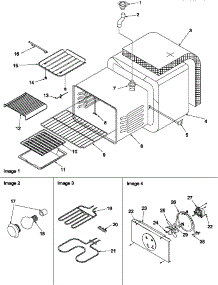 02 - Cavity parts for Amana Range ARHSC8750WW / P1130651NWW from AppliancePartsPros.com