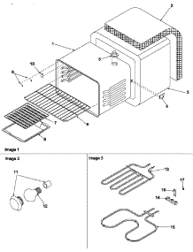 02 - Cavity parts for Amana Range ARR6200L / P1143458N L from AppliancePartsPros.com