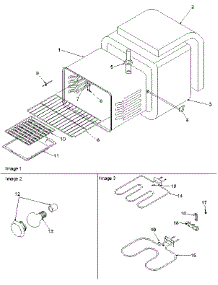 02 - Cavity parts for Amana Range ARR6220L / P1143808N L from AppliancePartsPros.com