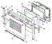 05 - Oven Door Assy