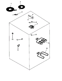 04 - Electrical Components parts for Amana Range ARR630WW / P1142627NWW from AppliancePartsPros.com