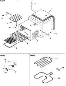 03 - Cavity parts for Amana Range ARR6400LL / P1142670NLL from AppliancePartsPros.com