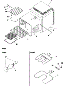 02 - Cavity parts for Amana Range ARR6400WW / P1143674NWW from AppliancePartsPros.com
