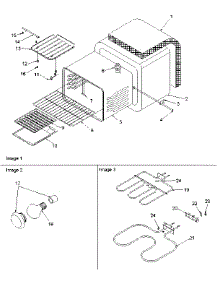 02 - Cavity parts for Amana Range ARR6400WW / P1143820NWW from AppliancePartsPros.com