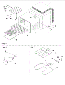 02 - Cavity parts for Amana Range ARR6420CC / P1143849NCC from AppliancePartsPros.com