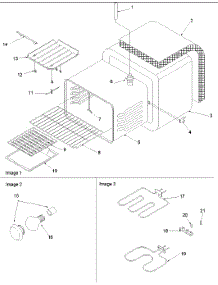 02 - Cavity parts for Amana Range ARRS6550E / P1130697N E from AppliancePartsPros.com