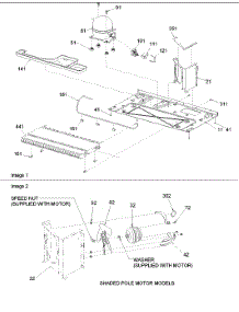 12 - Machine Compartment parts for Amana Refrigerator ARS266KBC / PARS266KBC0 from AppliancePartsPros.com
