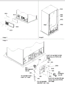 02 - Cabinet Back parts for Amana Refrigerator ARSE66MBB / PARSE66MBB0 from AppliancePartsPros.com