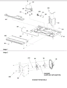 12 - Machine Compartment parts for Amana Refrigerator ARSE66MBC / PARSE66MBC0 from AppliancePartsPros.com
