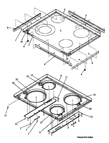 06 - Page 3 parts for Amana Range ART660L / P1167302S L from AppliancePartsPros.com