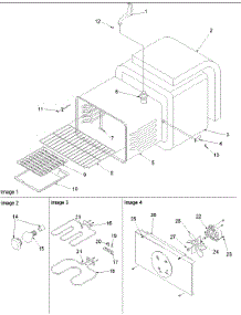 02 - Cavity parts for Amana Range ARTC7021C / P1143854N C from AppliancePartsPros.com