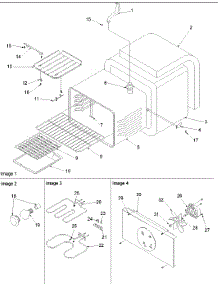 02 - Cavity parts for Amana Range ARTC7522E / P1143817N E from AppliancePartsPros.com