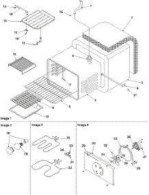 03 - Cavity parts for Amana Range ARTC8600E / P1143692N E from AppliancePartsPros.com