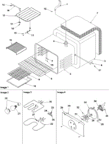 03 - Cavity parts for Amana Range ARTC8600E / P1143819N E from AppliancePartsPros.com