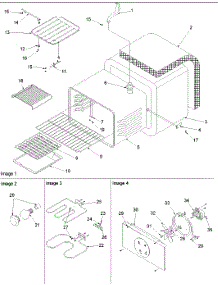03 - Cavity parts for Amana Range ARTC8621E / P1143856N E from AppliancePartsPros.com
