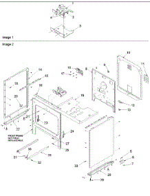 02 - Cabinet parts for Amana Range ARTC8621SS / P1143845NSS from AppliancePartsPros.com