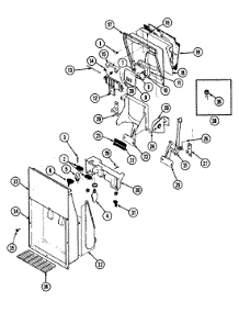 03 - Ice & Water Dispenser parts for Admiral Refrigerator AS20M7DV from AppliancePartsPros.com