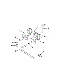 10 - Water System parts for Admiral Refrigerator AS229SEXPB from AppliancePartsPros.com