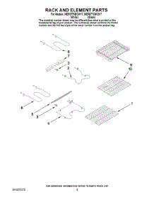 06 - Rack And Element Parts parts for Maytag Range MER6775BCB17 from AppliancePartsPros.com