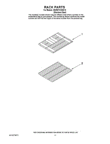 07 - Rack Parts parts for Maytag Range MGR6751BDS18 from AppliancePartsPros.com