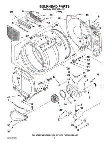 03 - Bulkhead Parts parts for Maytag Dryer MDG17PDAXW1 from AppliancePartsPros.com