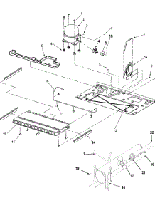 02 - Compressor parts for Amana Refrigerator ACD2234KRS from AppliancePartsPros.com