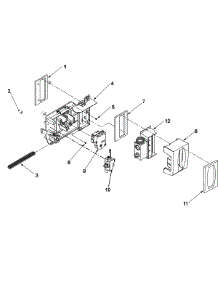 03 - Controls parts for Amana Refrigerator ASB2623HRQ from AppliancePartsPros.com