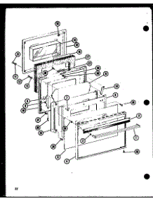 06 - Page 9 parts for Amana Range ASC-1B / P8512208S from AppliancePartsPros.com
