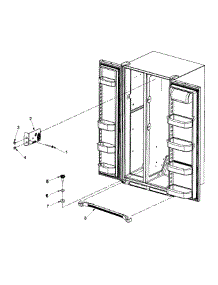 14 - Light Covers And Toe Grille parts for Amana Refrigerator ASD2621KRW from AppliancePartsPros.com