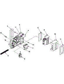 03 - Controls parts for Amana Refrigerator ASD2621KRZ from AppliancePartsPros.com