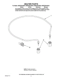 05 - Heater Parts parts for Maytag Dishwasher MDB7851AWQ44 from AppliancePartsPros.com
