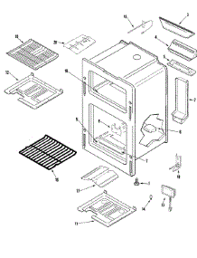 06 - Oven parts for Maytag Range MGR6751BDW from AppliancePartsPros.com
