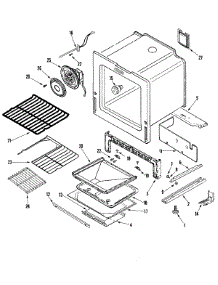 05 - Oven / Base parts for Maytag Range MGS5875BDB from AppliancePartsPros.com