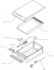 04 - Griddle parts for Jade Range RJRD3611A from AppliancePartsPros.com